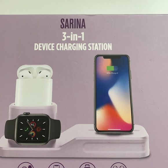 Staring 3 in 1 device charging station New - Picture 2 of 5